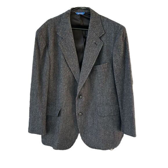 Vintage Pendleton Mens Blazer Sport Coat Casual Jacket Size 46L Wool Tweed Suits - Picture 1 of 5